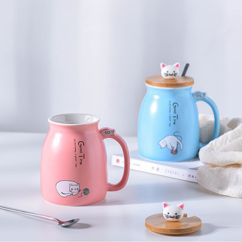 Tazza mug ceramica gatto 400 ml - KATY Balvi│BalenaDesign